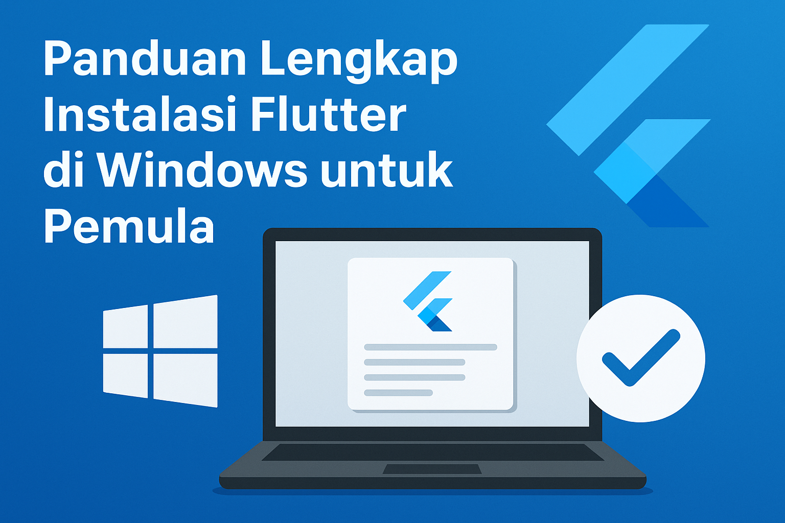 Panduan Lengkap Instalasi Flutter di Windows untuk Pemula
