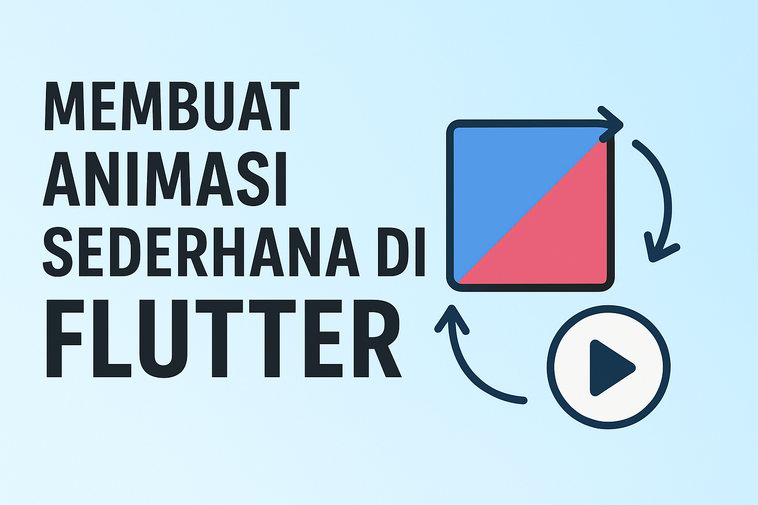 Membuat Animasi Sederhana di Flutter: Panduan Lengkap untuk Pemula