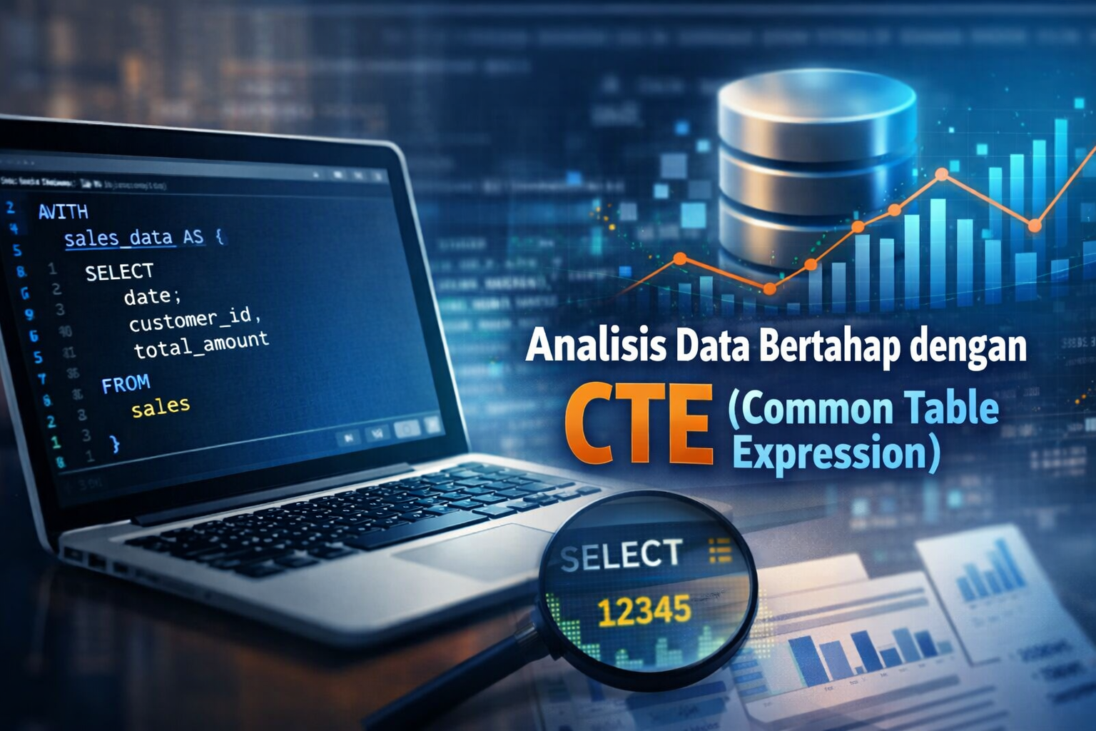 Menyusun Logika Analisis Bertahap Menggunakan Common Table Expression (CTE): Studi Kasus Analisis Penjualan