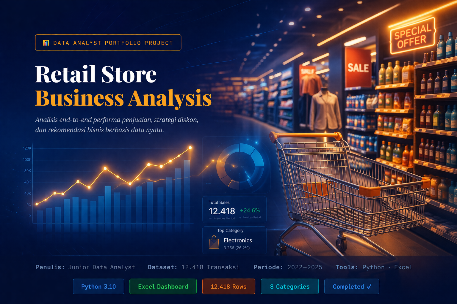 Retail Store Business Analysis: Dari Data Transaksi ke Strategi Bisnis yang Terukur
