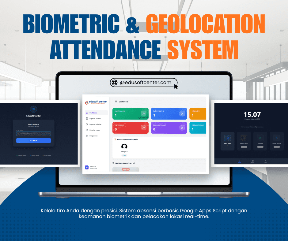 Revolusi Absensi Cerdas: Pengenalan Wajah & GPS Berbasis Google Apps Script