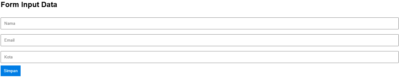 Membangun Aplikasi Input Data dengan Google Apps Script yang Terhubung ...