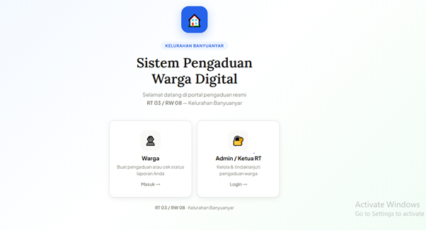 SIPADU RT: Solusi Modern Pengelolaan Pengaduan Warga RT/RW Berbasis Google Apps Script