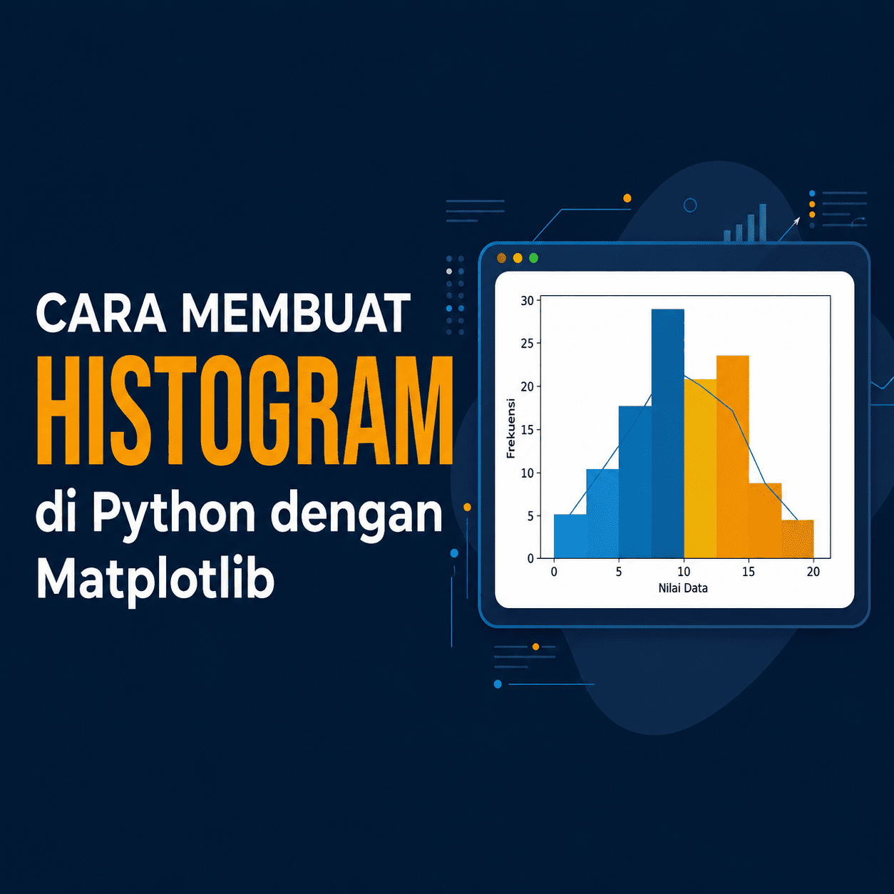 Cara Membuat Histogram di Python dengan Matplotlib
