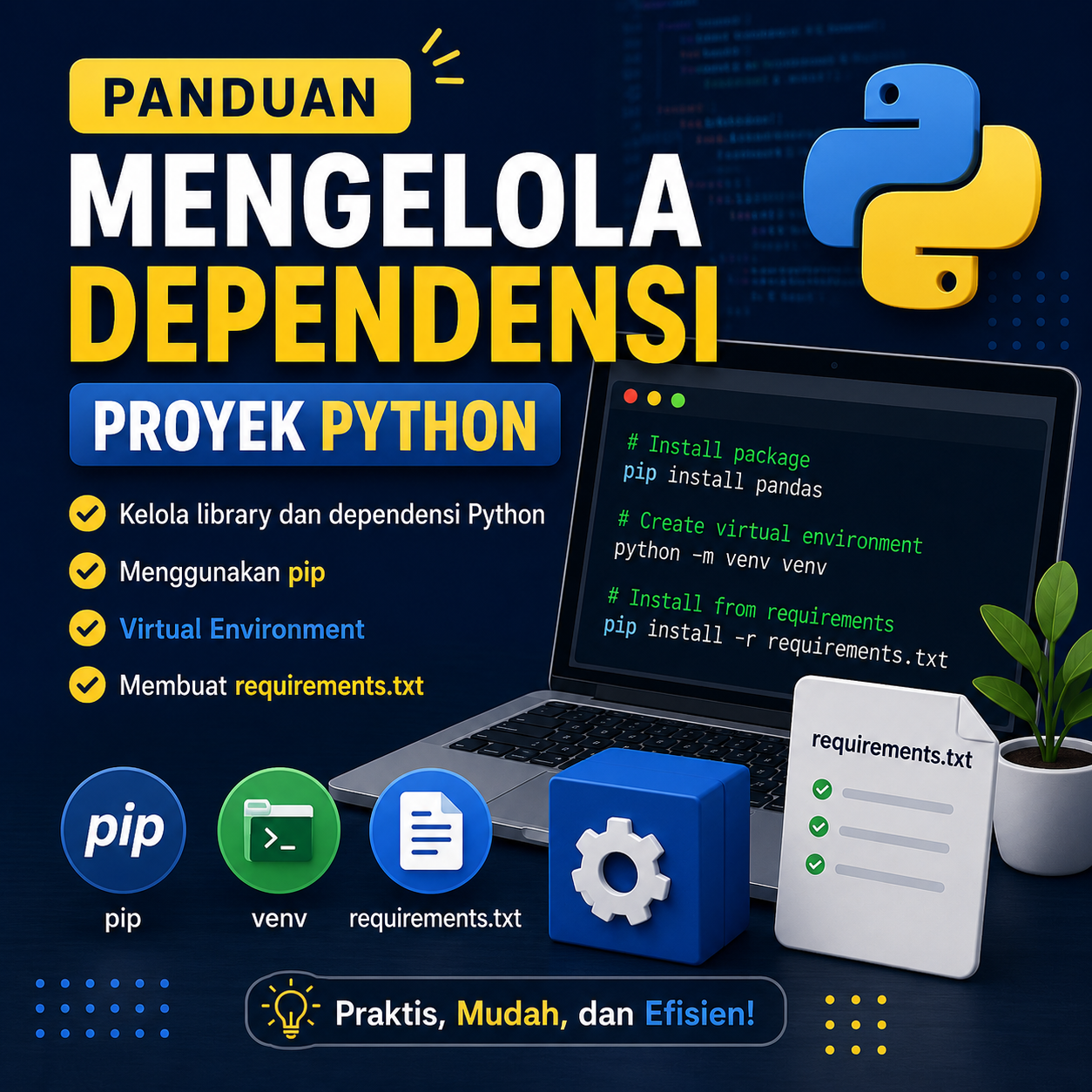 Panduan Mengelola Dependensi Proyek Python