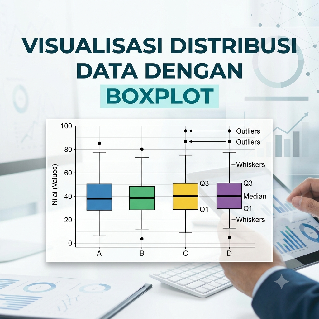 Visualisasi Distribusi Data dengan Boxplot
