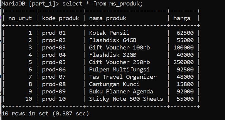 Query SELECT
