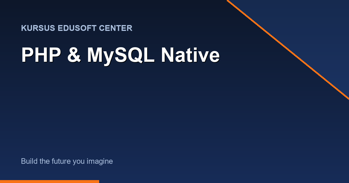 Kursus PHP & MySQL Native