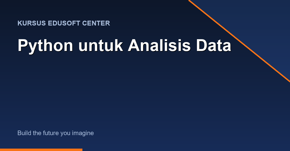 Kursus Python untuk Analisis Data