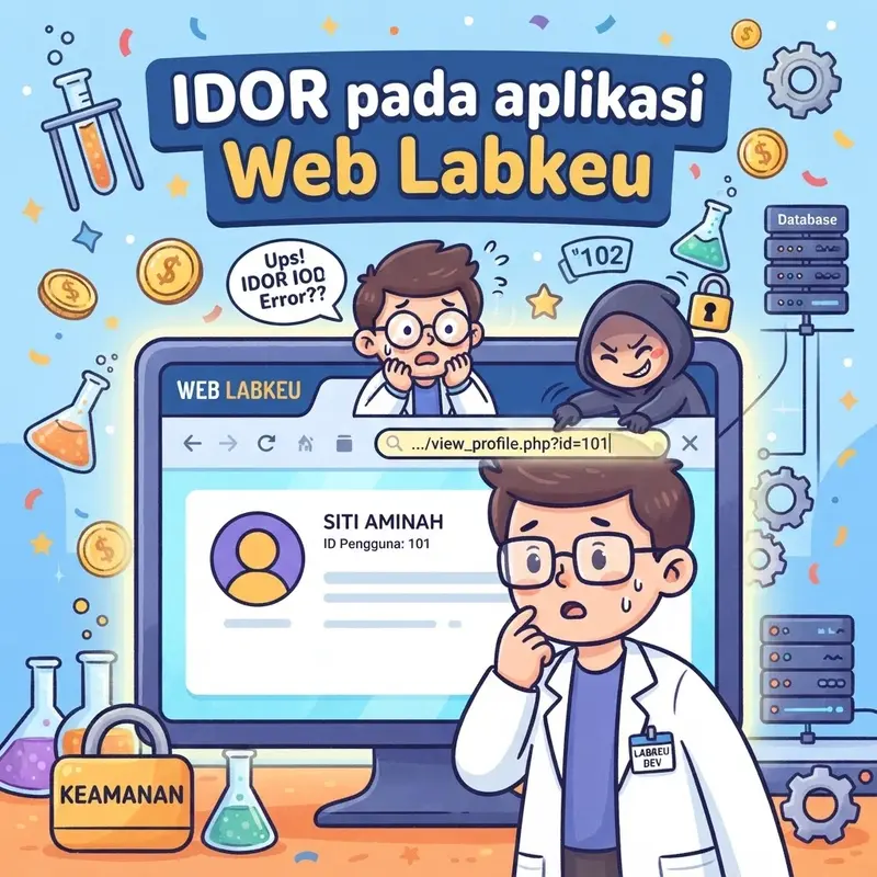 IDOR pada Aplikasi Web LabKeu